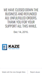 Mobile Screenshot of 3kaze.com